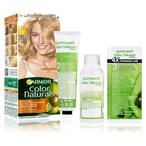 Garnier Color Naturals Creme barva na vlasy odstín 9 Natural Extra Light Blonde 1 ks Modio cz