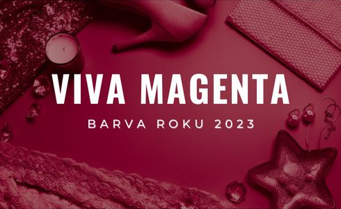 Barva roku 2023? Viva Magenta je elektrizující a odvážná