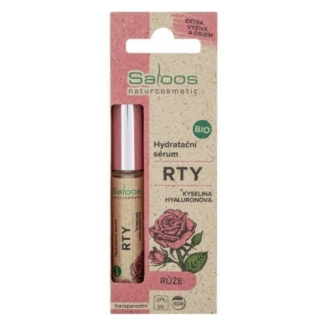 Saloos Bioaktivní Sérum hydratační sérum na rty Růže