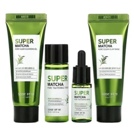 Some By Mi Dárková sada pleťové čisticí péče Super Matcha Pore Care