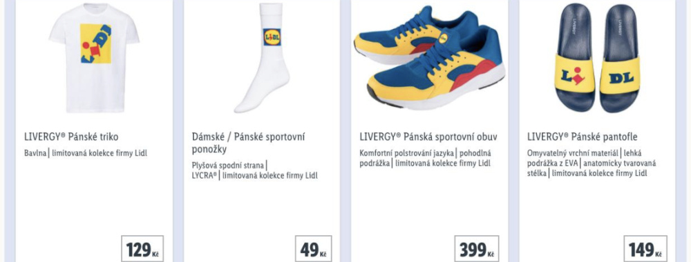 Lidl přichází s novou kolekcí brandového oblečení. Co na ni říkáte? |  Modio.cz