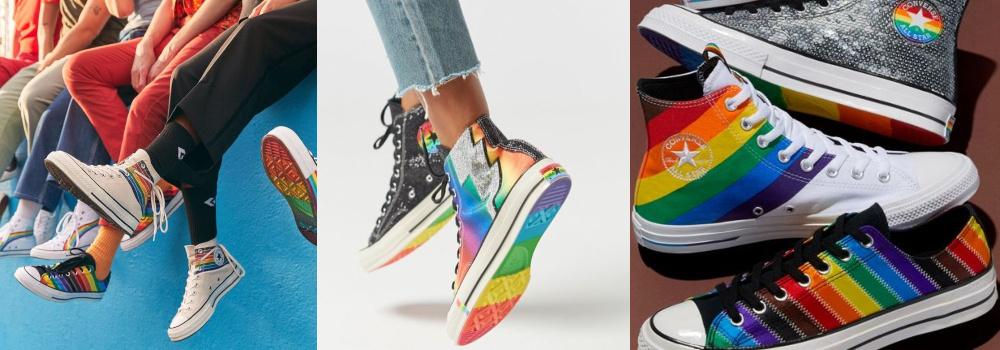 Značka Converse oslavila Pride duhovými teniskami | Modio.cz