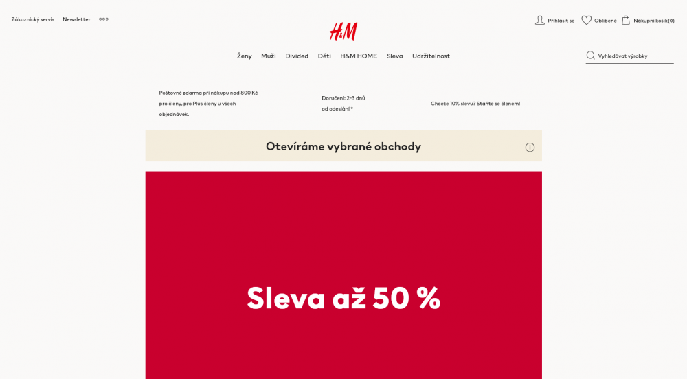 Recenze e-shopu H&M: zkušenosti s nákupem a vrácením zboží | Modio.cz