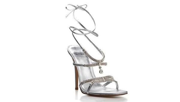 Stuart Weitzman Platinum Guild Stilettos