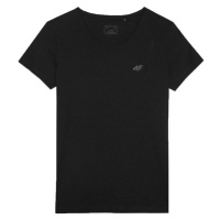 4F T-SHIRT Dámské tričko, černá, velikost