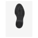Černé dámské kožené kotníkové boty Tommy Hilfiger