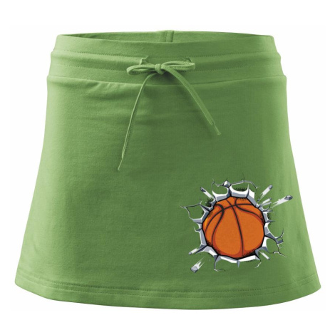 Basketbal míč v triku - Sportovní sukně - two in one