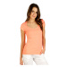Dámské triko s krátkým rukávem Litex 5D236 | reflexní oranžová