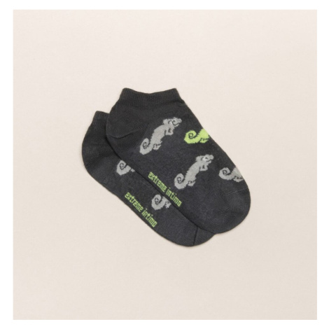 Ponožky nízké chameleoni šedé Extreme Intimo