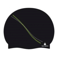Plavecká čepice aqua sphere dakota cap černá/zelená