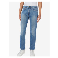 Modré dámské straight fit džíny Pepe Jeans Mary