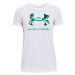 Dámské triko s krátkým rukávem UNDER ARMOUR Live Sportstyle Graphic SSC-WHT-1356305-106