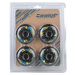 Zealot 70-80A WHEELS 4PACK Sada in-line koleček, černá, velikost