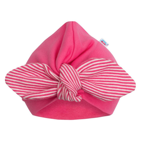 Dívčí čepička turban New Baby For Girls stripes