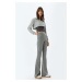 Koton Gray Women's Trousers