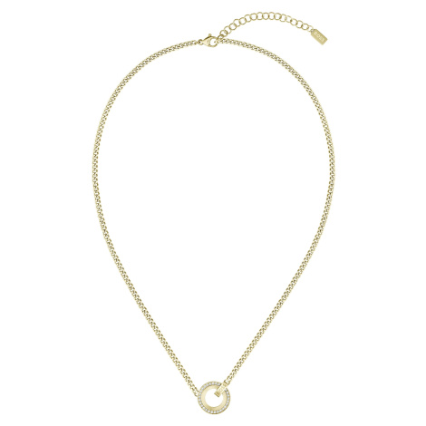 Hugo Boss Krásný pozlacený náhrdelník z oceli 1580537