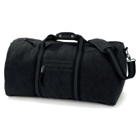 Quadra Plátěná vintage cestovní taška QD613 Vintage Black