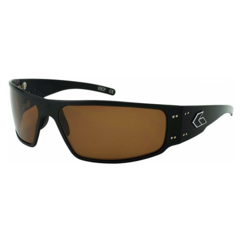 Sluneční brýle Magnum Polarized Gatorz® – Brown Polarized, Černá GatorzEyewear