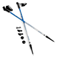 SPOKEY-MEADOW Nordic Walking 2 part, anti-shock Modrá 105/135 cm