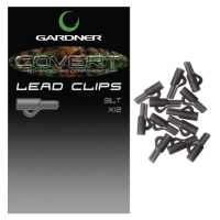 Gardner klip na boční olovo covert lead clip c-thru-c-thru brown