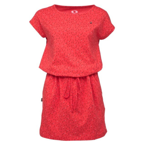 Loap BASKELA Dámské šaty, červená, velikost