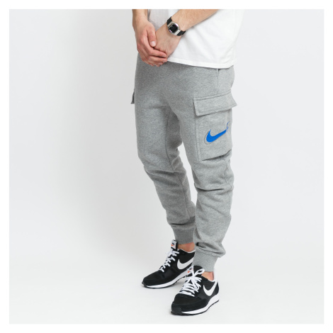 Nike M NSW Court Fleece Cargo Pant melange šedé