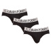 3PACK pánské slipy Calvin Klein černé (NB3129A-7V1)