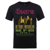 The Doors Tričko Gradient Show Poster Unisex Black