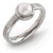 Boccia Titanium Titanový prsten s perlou 0137-01 58 mm
