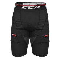 Kraťasy se suspenzorem CCM Compression Shorts Jock SR 2022, Senior, XXL, černá