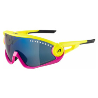 Alpina 5w1ng Pineapple/Magenta Matt/Blue Cyklistické brýle