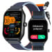 SMARTWATCH UNISEX Rubicon RNCF03 - VOLÁNÍ BLUETOOTH, ALWAYS ON DISPLAY (sr049a)