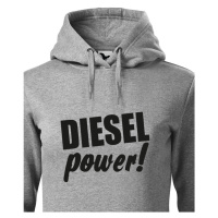 Dámska mikina s motivem Diesel power!