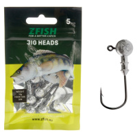 Zfish jig hlavička jig head 5 ks - háček 2/0 - 6 g