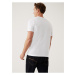 Bílé pánské bavlněné basic tričko Marks & Spencer