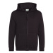 Just Hoods Dětská mikina na zip JH050J Jet Black