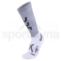 Pánské ponožky UYN Run Compression Fly - bílá/šedá /44