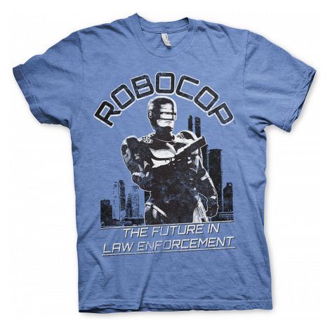 Robocop tričko, The Future In Law Enforcement Blue, pánské HYBRIS