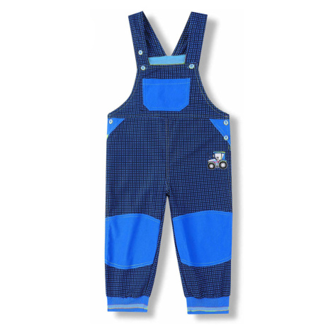 Chapecké laclové outdoorové kalhoty - KUGO G8557, modrá / modré knoflíky Barva: Modrá
