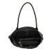 Beagles Černý elegantní set kabelka + peněženka „Marry“