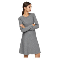 Vero Moda Dámské šaty VMNANCY 10206027 Medium Grey Melange