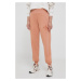 Bavlněné tepláky Calvin Klein Jeans oranžová barva