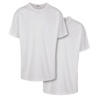 Organické základní tričko 2-balení bílá+bílá