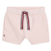 Kojenecké šortky Tommy Hilfiger růžová barva, hladké