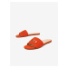Oranžové dámské pantofle Guess Tashia