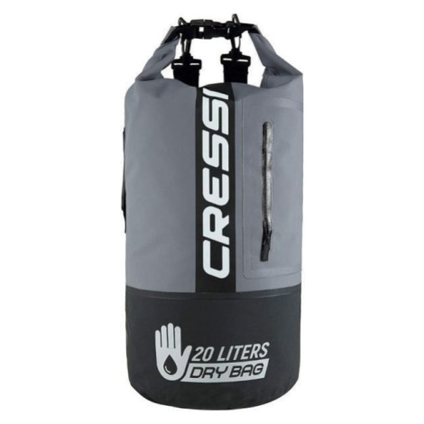 Cressi Dry Bag Premium 20L Bi-Color Black Grey