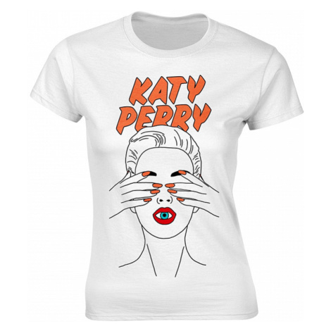 Katy Perry tričko, Illustrated Eye, dámské PLASTIC HEAD