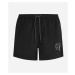 Plavky karl lagerfeld ikonik 2.o short boardshorts černá