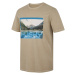 Husky Tee Lake M, beige Pánské bavlněné triko