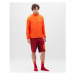 SILVINI VETTA Pánská sportovní bunda s odepínacími rukávy, oranžová, velikost
